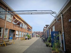 Looking down Oude Fabriekstraat