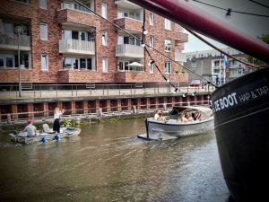 Boats on the River Eem
