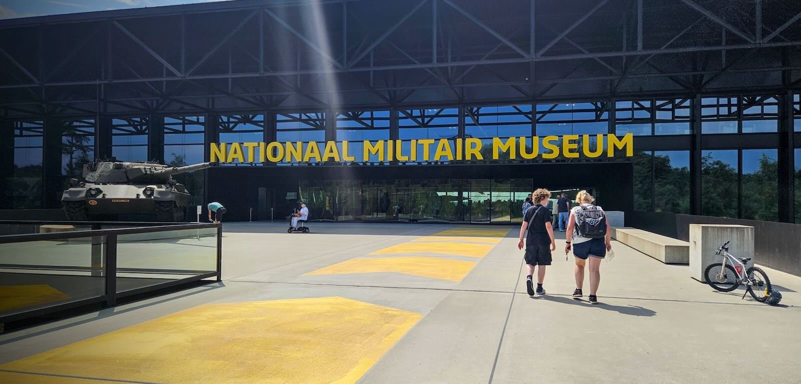 Nationaal Militair Museum entrance