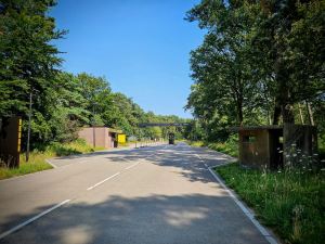 Approaching the exit