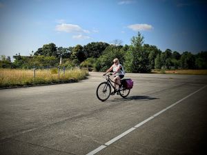 On the way to the runway