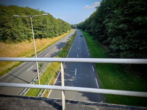 View of the N221 from Stichtse Rotonde