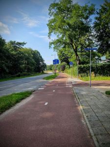 Cycle path on Stichtse Rotonde