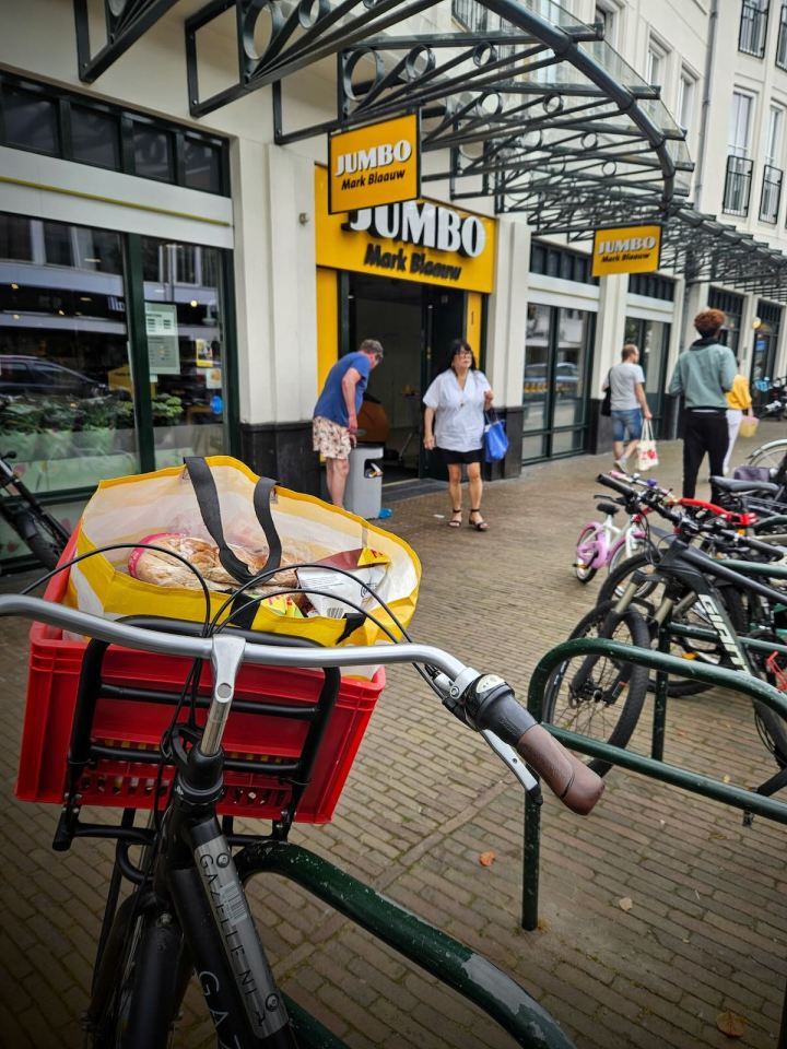 Outside Jumbo in Wassenaar