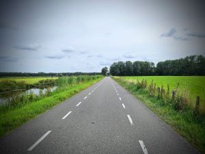 Road next to the Zijwatering Canal