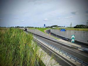 Looking down on the N434