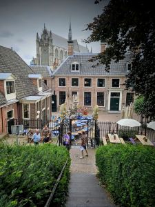 Looking down to Burchthek