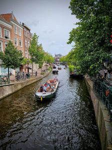 Boats on Oude Rijn