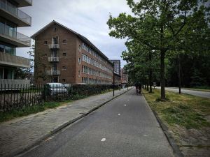 Cycle path on Wassenaarseweg