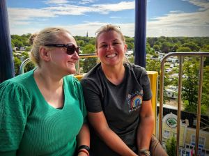 On the Kikkerrad ferris wheel