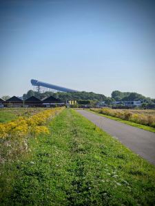Looking towards SnowWorld from Hoogeveenseweg