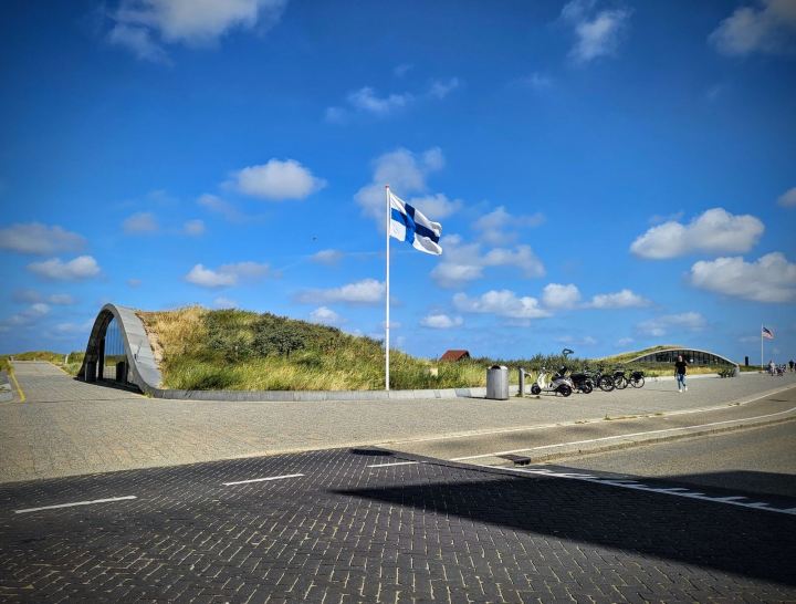 Car park in the dune