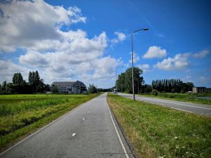 Cycle path on N441 Wassenaarweg