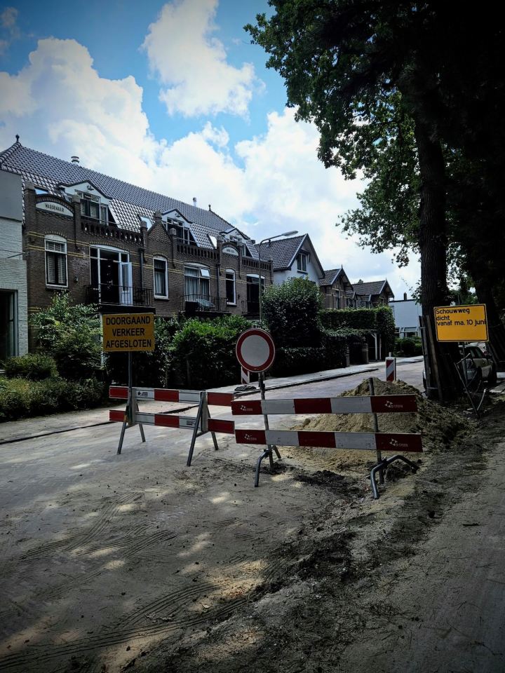 Construction on Storm van 's-Gravesandeweg
