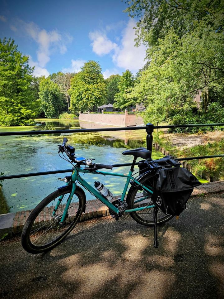 On the bridge at Kasteel de Wittenburg