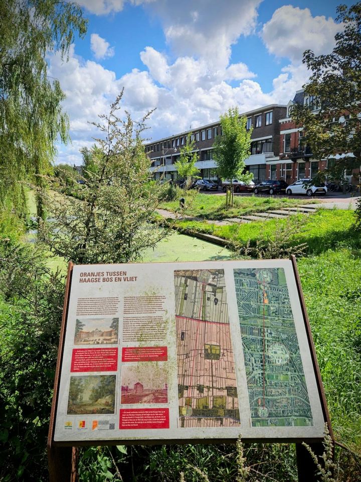 Information sign at Park Vlaskamp