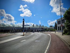 On Parkweg, approaching Marianneviaduct