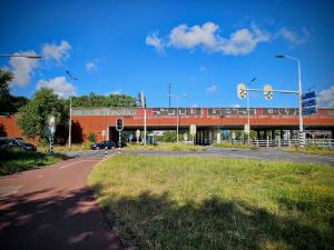 Approaching junction with the N14