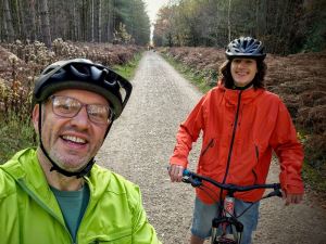 Mountain biking in Sherwood Pines
