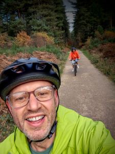 Mountain biking in Sherwood Pines