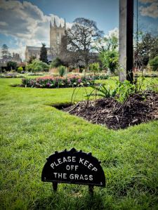 In the Abbey Gardens