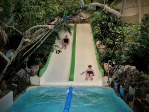 Slide in the Subtropical Swimming Paradise