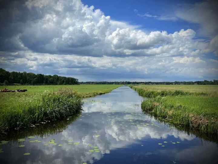 View from Oude Veenpad