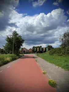 Approaching Bezuidenhoutseweg