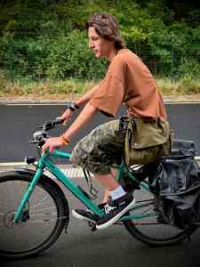 Reaching the top of the hill