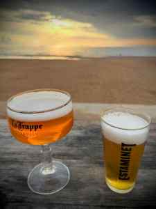 Beers on the beach