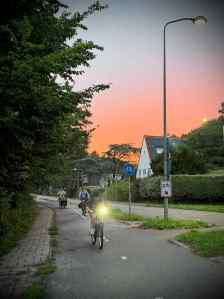 At the end of the dune path