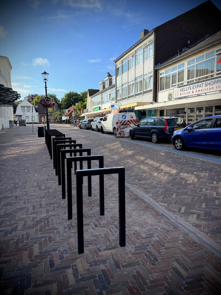 New cycle stands on Luifelbaan