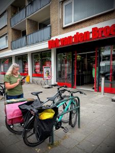 Morning trip to Dirk van den Broek for supplies