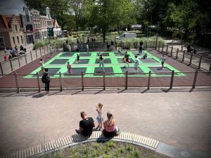 Trampolines at Duinrell
