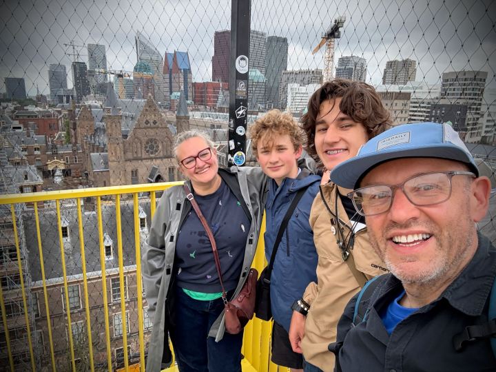 Uitzichtpunt Binnenhof selfie