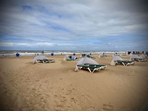 On the beach at Katwijk aan Zee