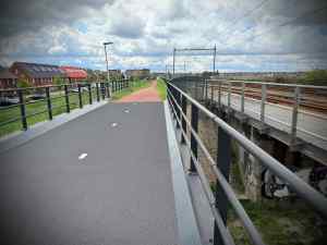 Hofpleinpad, next to the Rotterdam Metro