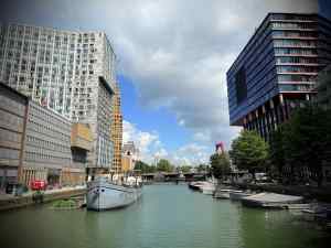 Looking along Wijnhaven