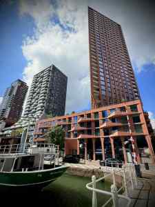 Buildings along Wijnhaven
