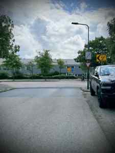 Diversion along Gerard Brandtstraat