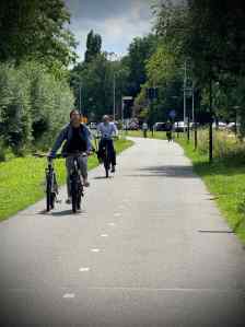 Cycle path on Haagse Schouwweg