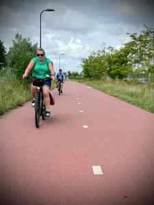 Cycle path next to Ommedijkseweg