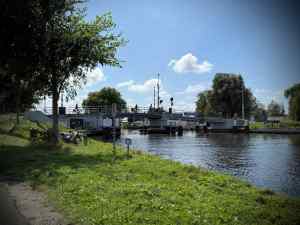 Overbridge on the Vliet Canal