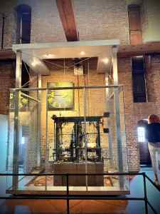 Mechanism inside the bell tower