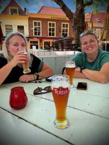 Enjoying a Texels in Beestenmarkt