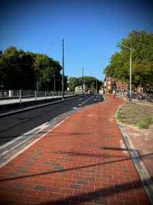 New cycle path on Wateringsevest