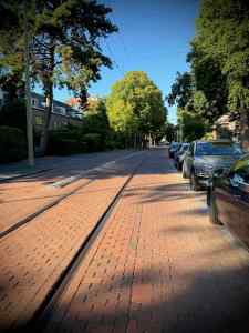 Unusual road design on Westeinde