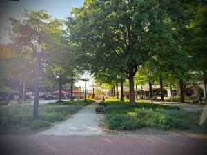 Stationsplein in Voorburg
