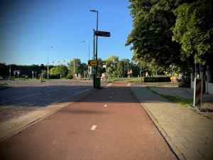 On Leidsestraatweg, approaching S101