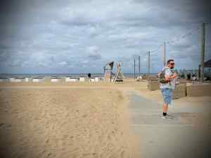 On the beach at Katwijk aan Zee